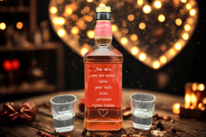 ויסקי ג'ק דניאלס קינמון משובח עם חריטה אישית